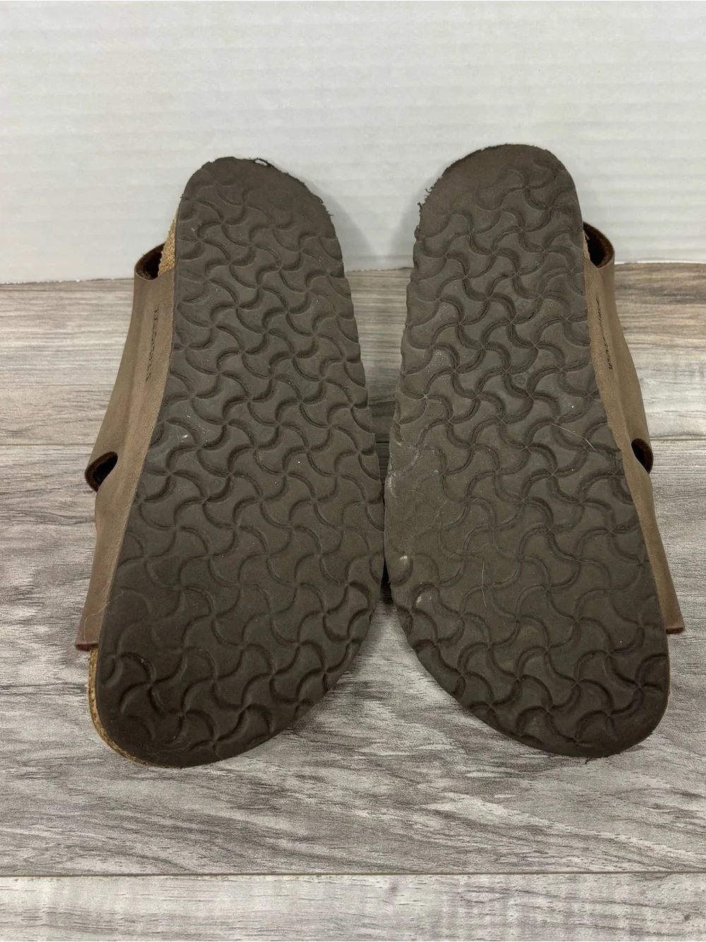 Birkenstock Roma Kids Brown Two-Strap Buckle Sandals